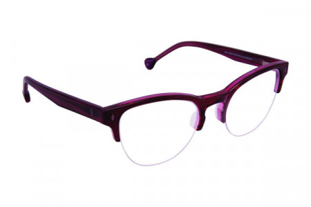 Lisa Loeb PROPHET Eyeglasses, Berry (C4)
