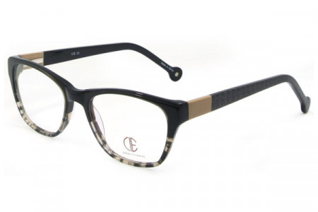 CIE SEC103 Eyeglasses, Black/Grey/Brown (2)