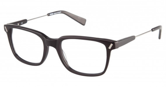 Kenzo 4200 Eyeglasses, BLACK/SILVER (C01)