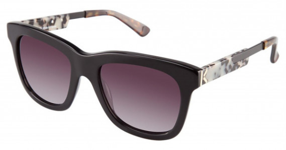 Kenzo 3183 Eyeglasses, BLACK (C03) - Gradient Purple