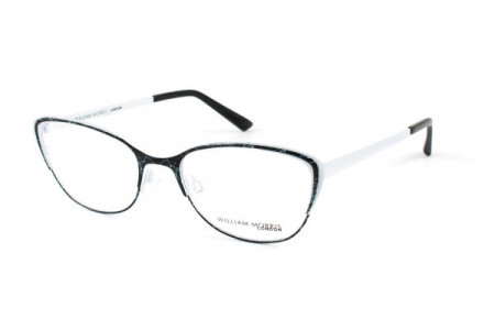 William Morris WM4149 Eyeglasses, Black/White (C1)