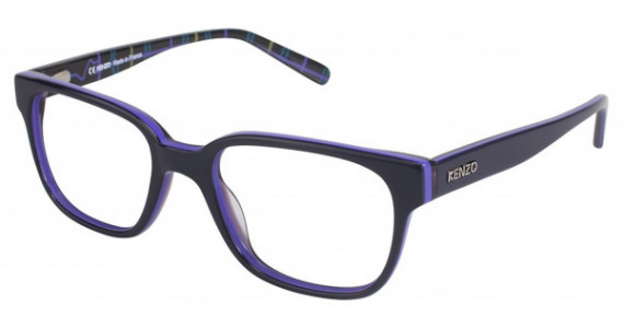 Kenzo 4187 Eyeglasses, DARK/BLUE (C02)