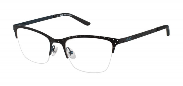 Kenzo 2256 Eyeglasses, Black / Blue (C01)