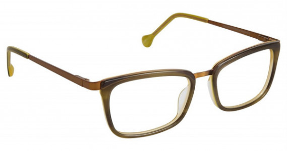 Lisa Loeb Magic Eyeglasses, Olive (C3)