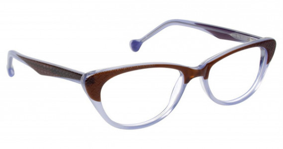 Lisa Loeb COME BACK Eyeglasses, Moca Mauve (C1) - Ar Coat
