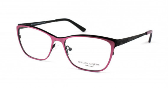 William Morris WMEMMA Eyeglasses, Pnk/Blk (C2)
