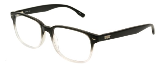 Levi's LS124 Eyeglasses, Black Crystal