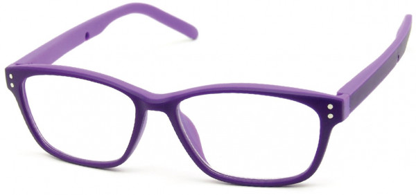 Polinelli P200 DPP W/CORD W/CASE Eyeglasses, Dark purple on purple