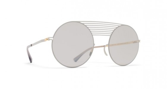 Mykita STUDIO1.2 Sunglasses, S2 GREY/GOLD - LENS: WARM GREY FLASH