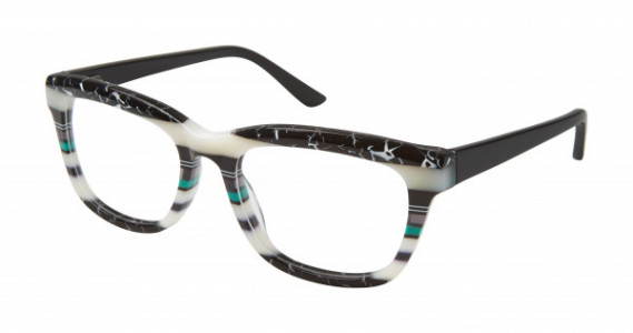 gx by Gwen Stefani GX802 Eyeglasses, Black/Tortoise (BLK)