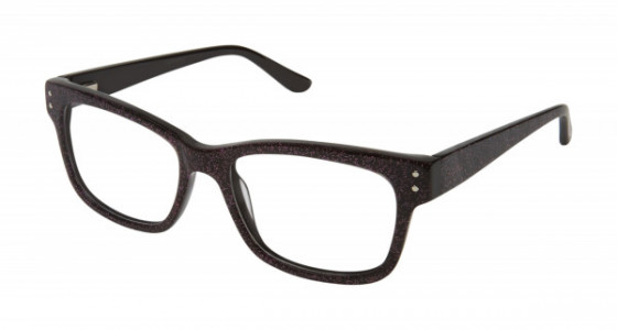 gx by Gwen Stefani GX804 Eyeglasses, Black Glitter (BLK)