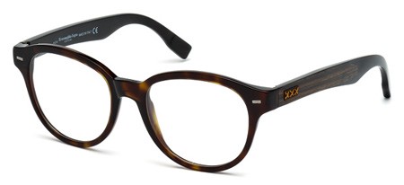 Zegna Couture ZC5002 Eyeglasses, 052 - Dark Havana