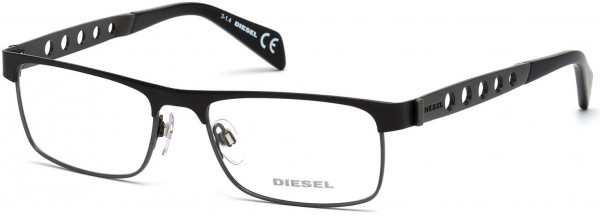 Diesel DL5114 Eyeglasses, 005 - Black/other