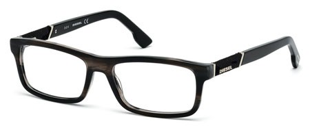 Diesel DL5126 Eyeglasses, 002 - Matte Black