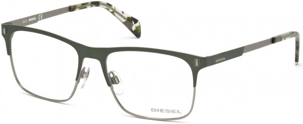 Diesel DL5151 Eyeglasses, 097 - Matte Dark Green