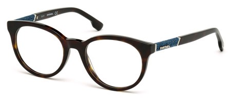 Diesel DL5156 Eyeglasses, 052 - Dark Havana