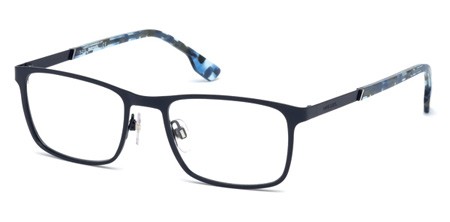 Diesel DL5186 Eyeglasses, 091 - Matte Blue