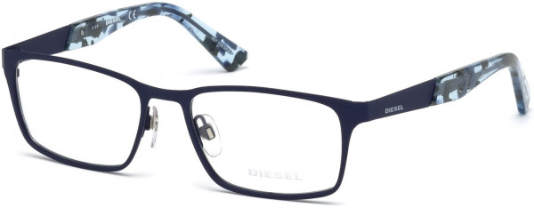 Diesel DL5234 Eyeglasses, 091 - Matte Blue