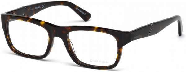 Diesel DL5240 Eyeglasses, 052 - Dark Havana