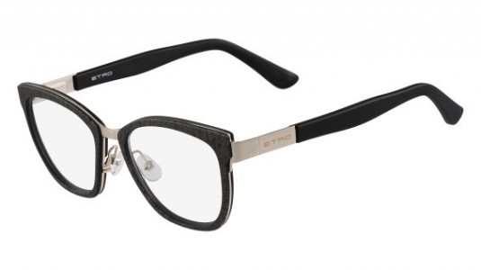 Etro ET2109 Eyeglasses, (005) MAT BLACK PAISLEY