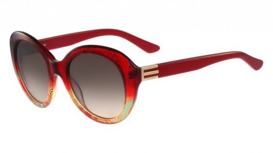 Etro ET609S Sunglasses, (607) RED PAISLEY
