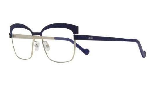 Liu Jo LJ2114R Eyeglasses, (423) MATTE BLUE