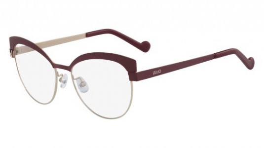 Liu Jo LJ2114R Eyeglasses, (604) MATTE BURGUNDY