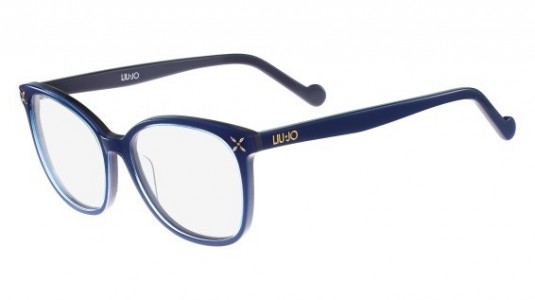 Liu Jo LJ2621 Eyeglasses, (466) DENIM/GREY