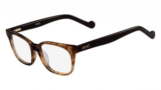 Liu Jo LJ2651 Eyeglasses, (265) STRIPED BROWN