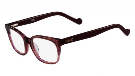Liu Jo LJ2651 Eyeglasses, (517) STRIPED PURPLE