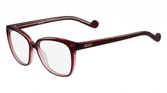 Liu Jo LJ2662 Eyeglasses, (674) BURGUNDY/ROSE