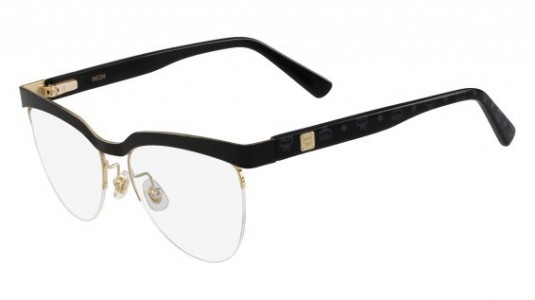 MCM MCM2102 Eyeglasses, (004) BLACK/BLACK VISETOS