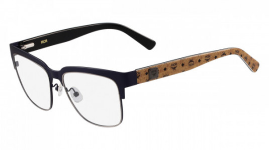 MCM MCM2103 Eyeglasses, (413) BLUE/COGNAC VISETTOS