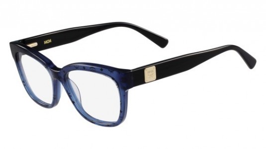 MCM MCM2624 Eyeglasses, (407) BLUE VISETOS/BLACK