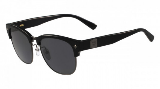 MCM MCM604S Sunglasses, (016) SHINY DARK GUN/BLACK