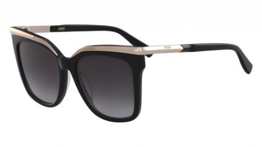 MCM MCM642S Sunglasses, (001) BLACK