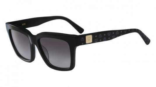 MCM MCM646S Sunglasses, (004) BLACK/BLACK VISETOS