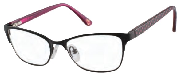 Lulu Guinness LK007 Eyeglasses, Black (BLK)