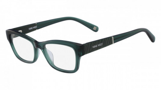 Nine West NW5128 Eyeglasses, (304) CYRSTAL GREEN