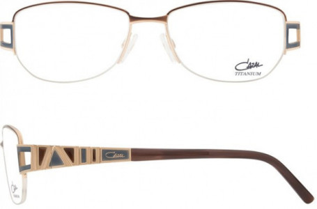 Cazal Cazal 1214 Eyeglasses, 002 Brown-Slate