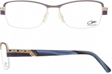 Cazal Cazal 4242 Eyeglasses, 004 Navy-Slate