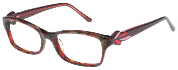 Diva Diva Trend 8106 Eyeglasses, RED-BROWN MOTTLED (20t)