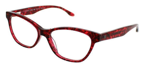 BCBGMAXAZRIA RAYLYNN Eyeglasses, Red Multi