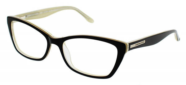 BCBGMAXAZRIA 886453356563TOVAH Eyeglasses, Black Laminate