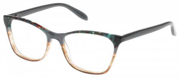 Exces Exces 3139 Eyeglasses, OLIVE MOTTLED-CRYSTAL-BROWN (497)