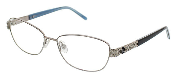 Jessica McClintock JMC 4031 Eyeglasses, Gunmetal