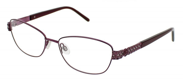 Jessica McClintock JMC 4031 Eyeglasses, Wine