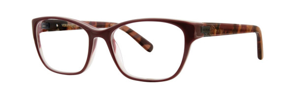 Vera Wang V501 Eyeglasses, Berry Tortoise