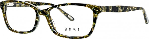 Uber Mercedes Eyeglasses, Olive