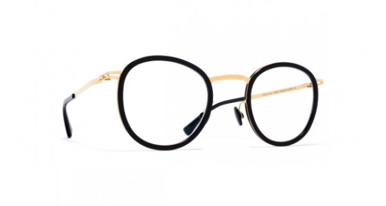 Mykita ANTTI Eyeglasses, A15 GLOSSY GOLD/BLACK